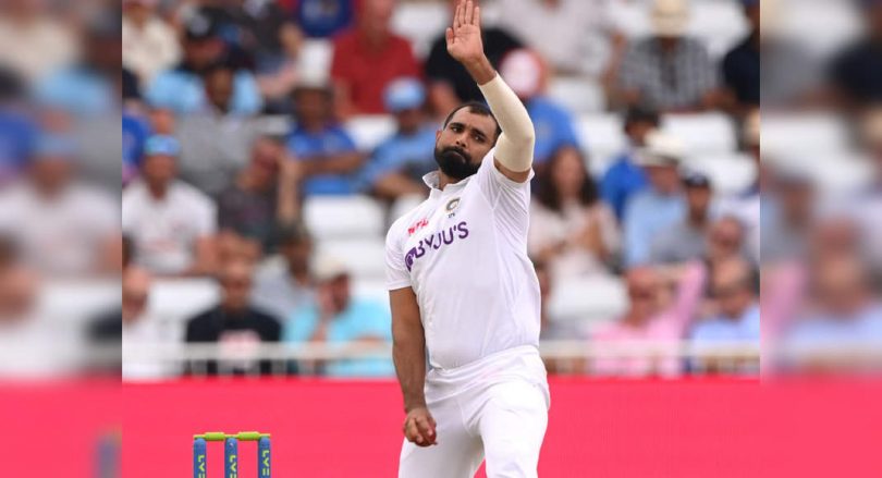 If you are a bowl of the home team for 183 on Day 1, you are in a good position: Shami