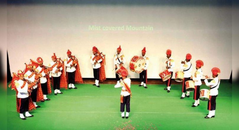 Raiser Curtain Program on Indian Freedom Movement was held by the Army in Jhansi