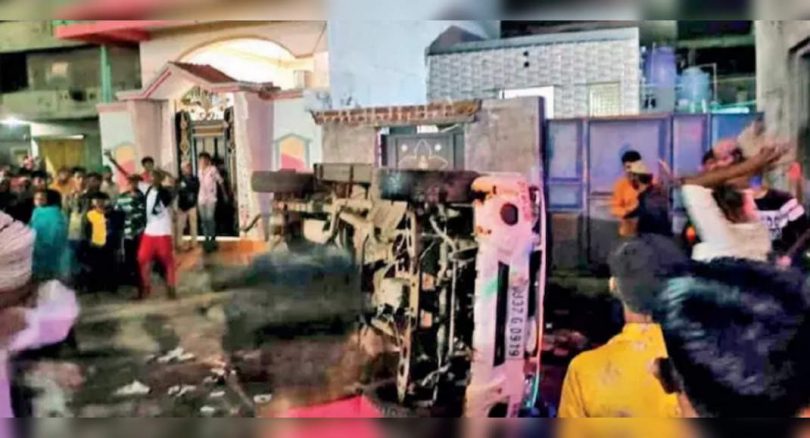 Five police were injured in clashes over the TAZIA procession in Devbhumi Dwarka District