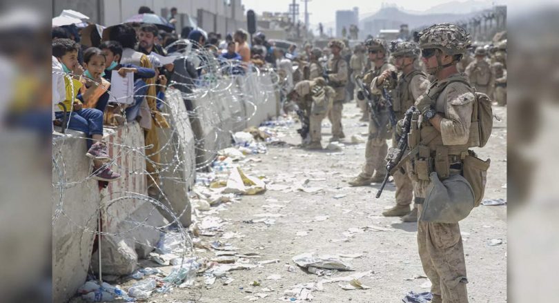 Why did Joe Biden not leave only 2,500 US troops in Afghanistan?