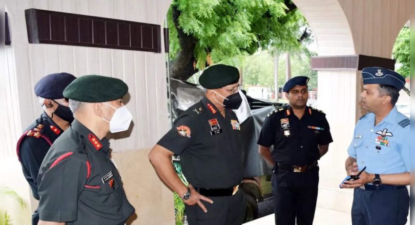 Western Command Commander visited Kharga Corps Ambala to review operational preparedness