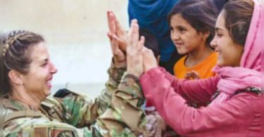 Babies that pass through the airport wall reunitize with relatives