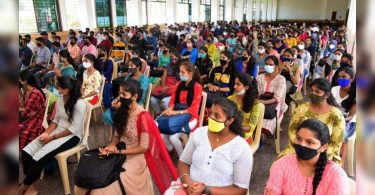 The workshop throughout the month for the police candidates began