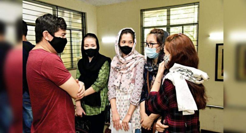 Afghan students appeal for work permits, Aid Edu