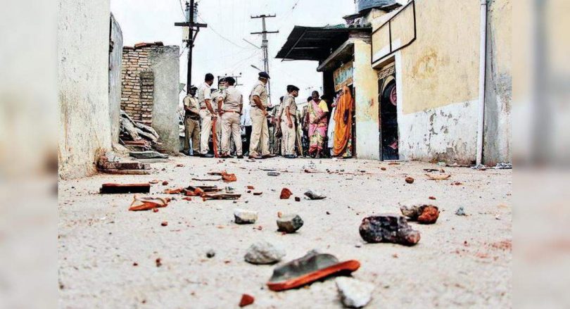 Clash leaf group 9 was injured in Rajkot