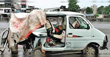 Three migrant workers died in an accident on the road