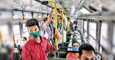 Commuters looking for 5 standees on the best bus