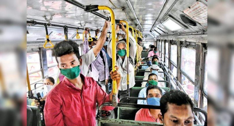 Commuters looking for 5 standees on the best bus