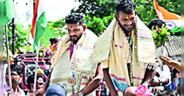 Odisha: Hockey star returned home in the middle of cheers