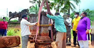 Bhubaneswar: Statue damage raises concern