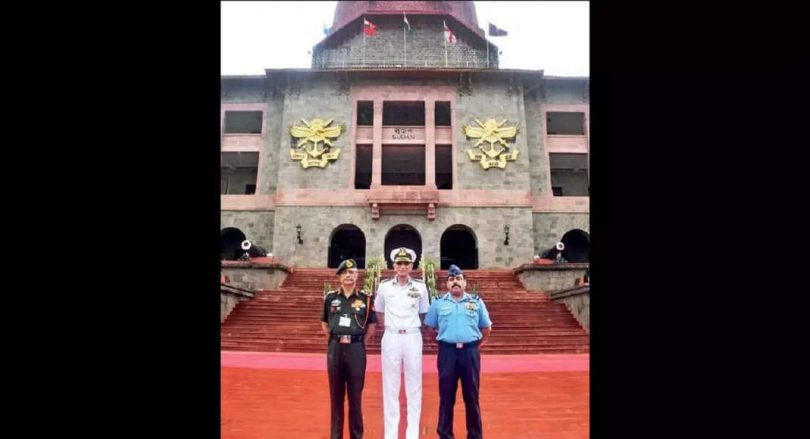 Pune: Tri-Service 'Chief Review Training, Infra Di Nda