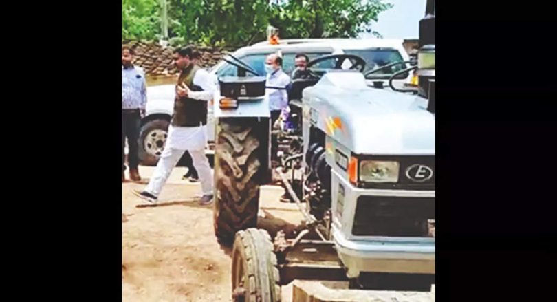 MP: BJP MLA gets a sense of road that cannot be dimotented