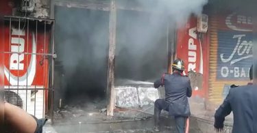 Thane: fire broke out in Bhiwandi, shop selling clothes that were destroyed