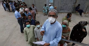 Pakistan reported 3,842 new Covid-19 cases, 75 deaths