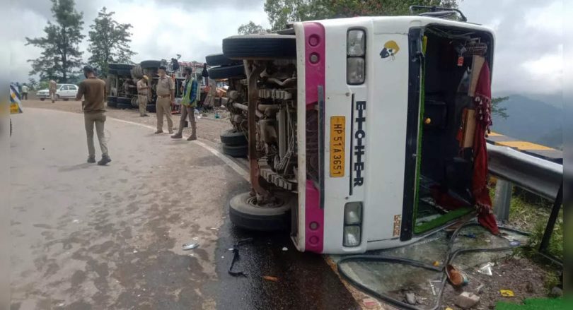 Himachal Pradesh: 20 injured in an accident on the road in Solan