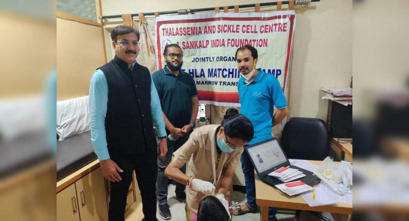 HLA matching camps are carried out for thalassemia and sickle patients