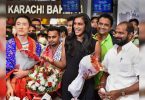 PV Sindhu arrived with a welcome from Hyderabad