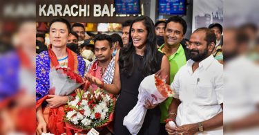PV Sindhu arrived with a welcome from Hyderabad