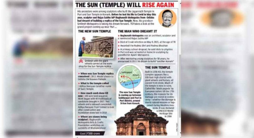 Gradson Odisha Sculptor Building 'Second Konark'