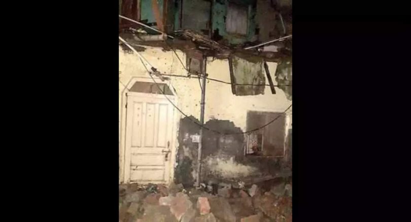 Toddlers died as a building left in collapsing in Ghaziabad