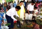 Goa: As part of a midday eating scheme, 121 government, the school assisted by developing nutrition gardens