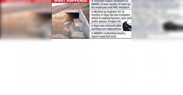 Private company engineers accuse poor work at Samruddhi e-way, fired