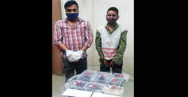 Two held with hashish brought from Himachal
