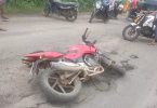 Thane: Pregnant Woman, Kin Fall Off Bike Because of Holes