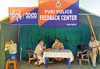 Feedback center in Puri the day before Temple opened back for all