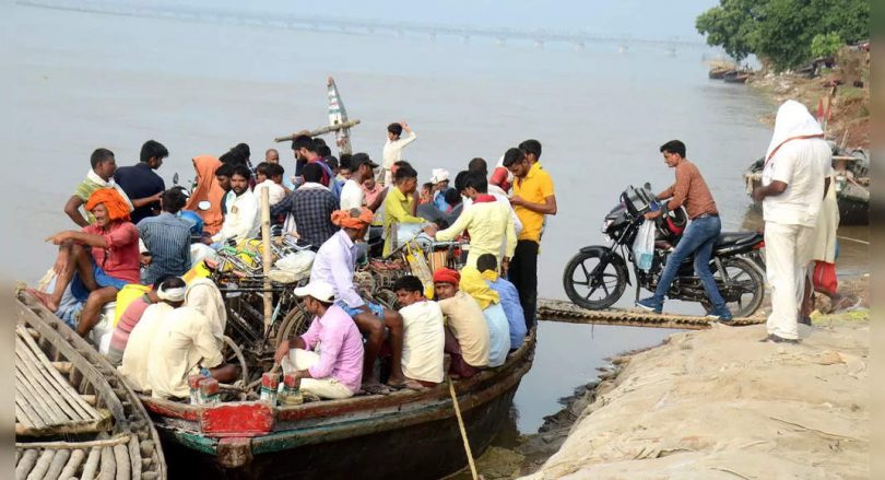 Ganga continues to show the receding trend in Bihar