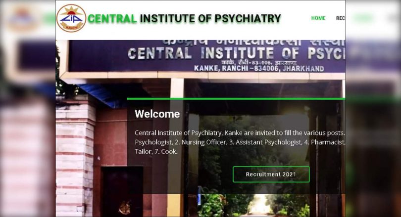 CIP Ranchi Recruitment 2021: Valid Online for 51 Nursing Officers and other posts