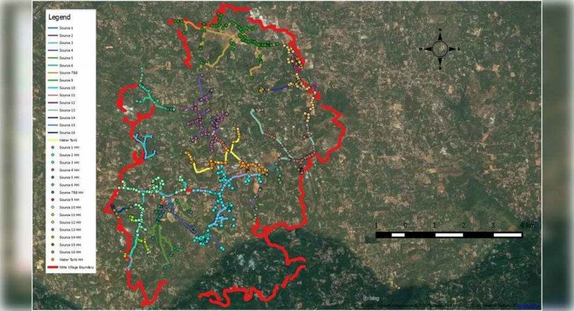 Nitte Village Drinking Water Supply Network Mapping Using GPS