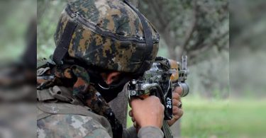 Two terrorists were killed in a shootout with police in Jammu and Kashmir