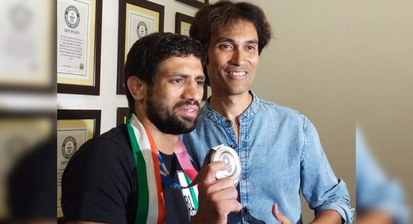 I am watching the world championship gold medal now: Ravi Dahiya Olympic Medalist