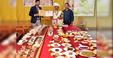 Women prepared 134 dishes in half a human being