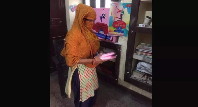 Girls Walk 10-15 km to get sanitation napkins rather than banks up to prayagraj