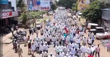 Swabhimani Shetkari Sanghatana holds protests