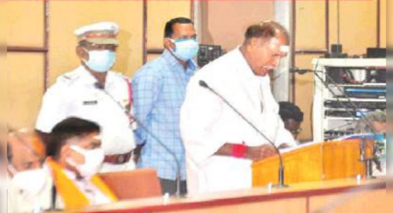 Puducherry Gets Rs Budget 9,924-CR for 2021-2022