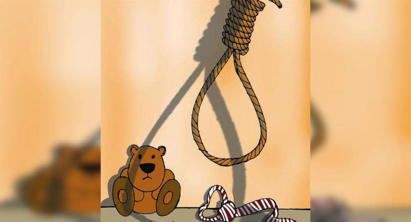 Harassed by his wife, a man hanging himself in a hotel room