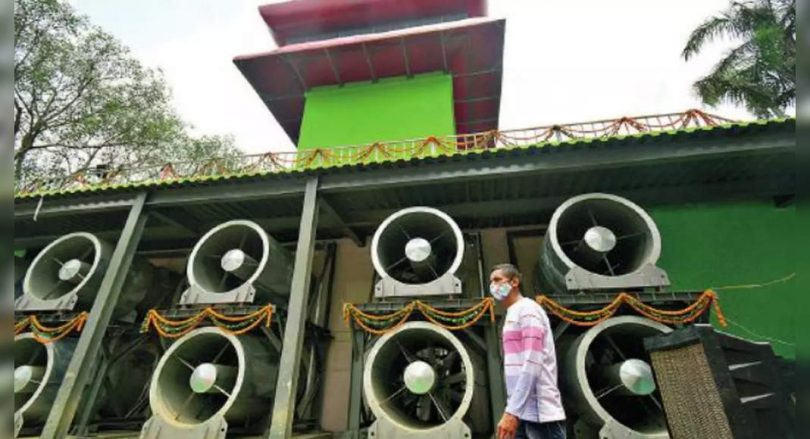 Smog Tower 24m-High Open at Delhi Connaught