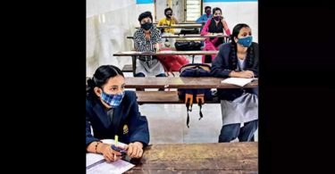 School in k'taka open again, low presence but high spirits