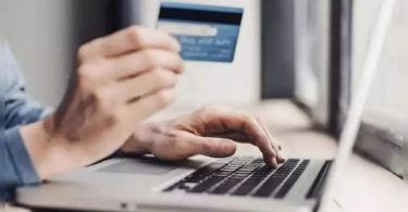 Immediately, the key in the 16 digit card no. for payment