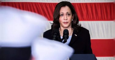 Harris said Beijing continued to 'force' in the South China Sea