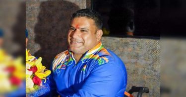 Tek Chand became an Indian flag carrier at the opening ceremony