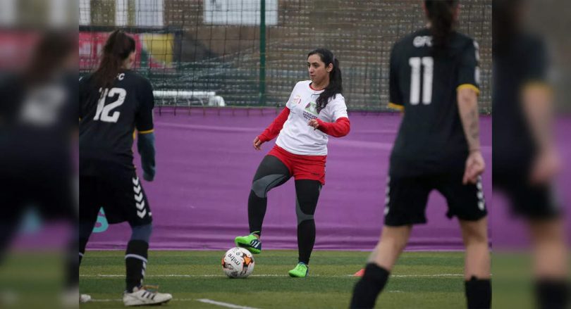 Female soccer players leave Afghanistan on evacuation flights