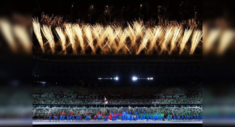 'We have wings': paralympics off to start glittering in Tokyo