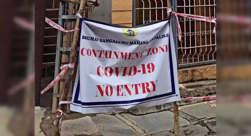 Covid-19: 27% Dip in the detention zone in Bengaluru