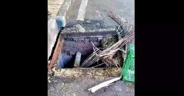 Pune occupants at risk when thieves steal manhole cover