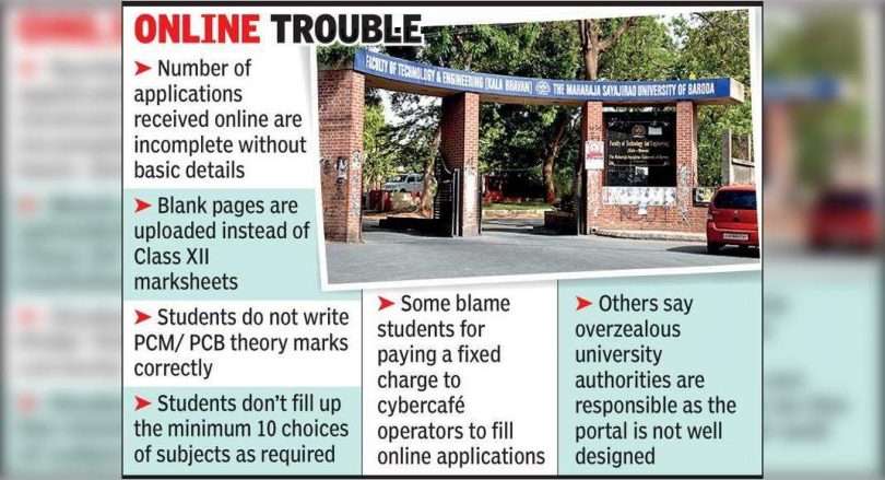 Technical disorders delay receipt at the MSU faculty