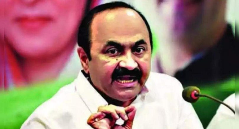 Kerala: opposition leader V D Satheesan accuses the Dharmadom link